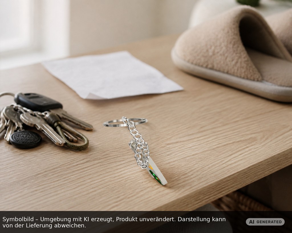 Chiphalter mit 1€-Chip "Alpha" als Werbeartikel mit Logo bedrucken