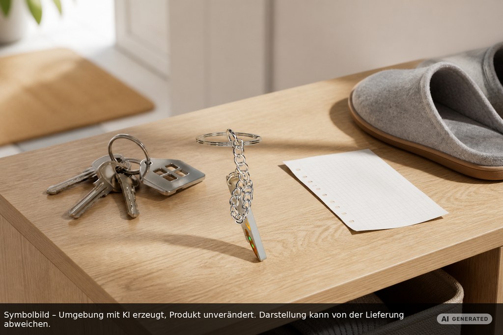 Chiphalter mit 1€-Chip "Alpha" als Werbeartikel mit Logo bedrucken