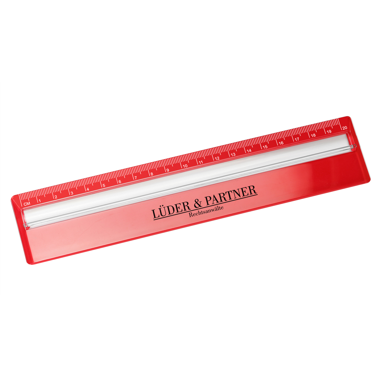 Lineal mit Zeilenlupe