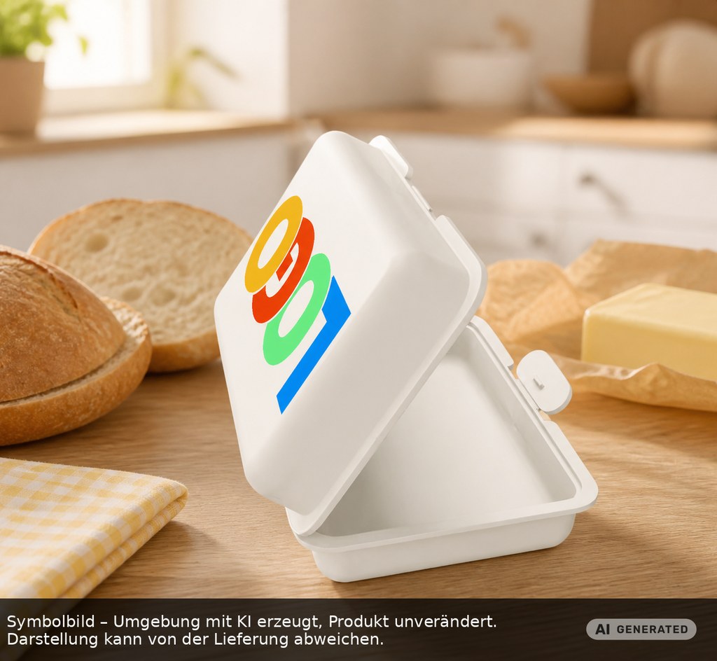 Brotdose/Butterdose - EXPRESSDRUCK als Werbeartikel mit Logo bedrucken