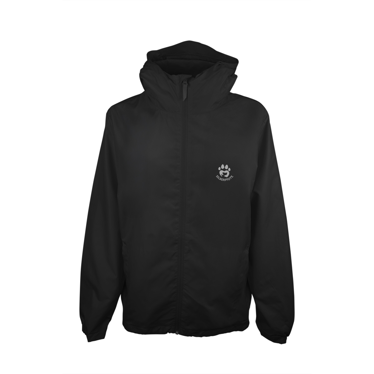 Multifunction jacket Accelerate, Black printed as promotional items with logo