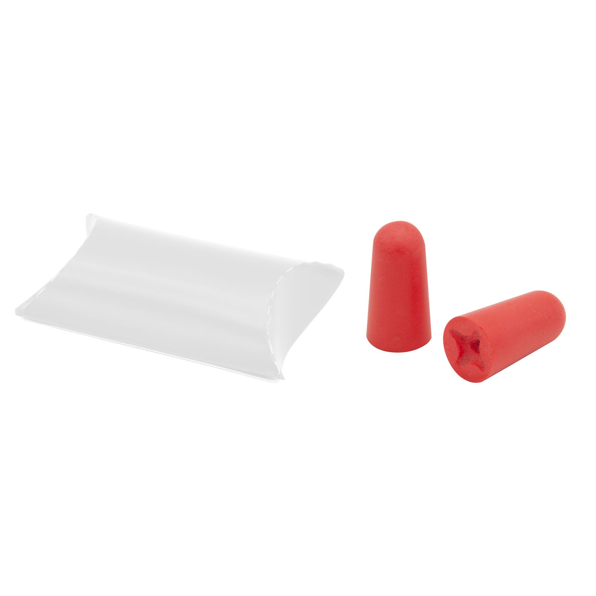 Easyplug en paquete de almohadas impreso como artículos promocionales con logo
