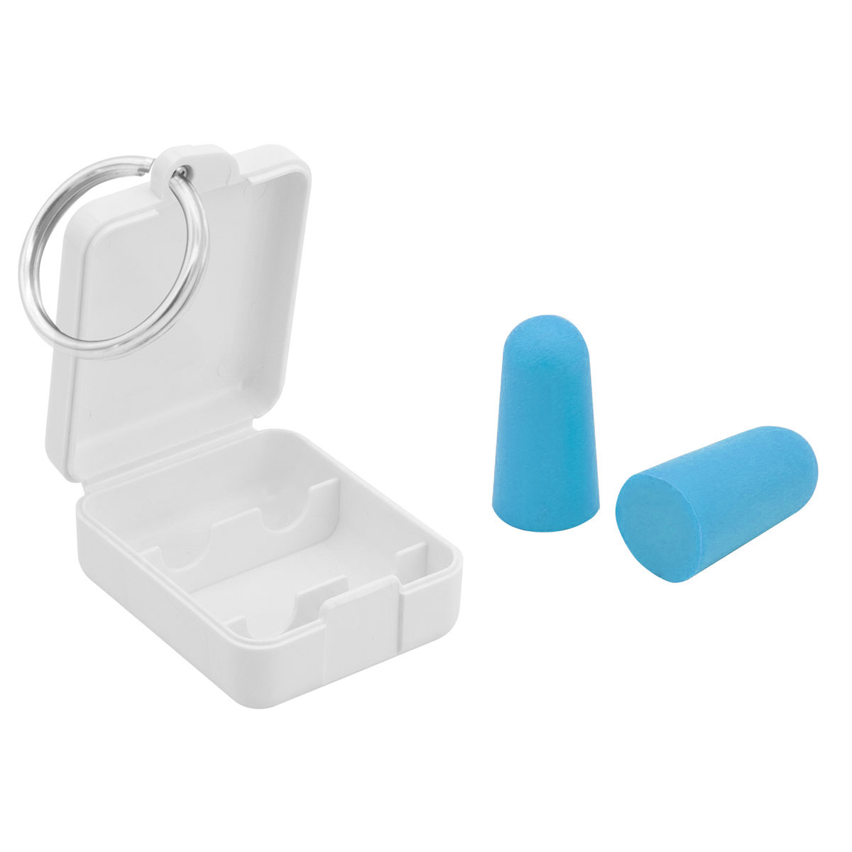 Easyplug en FlatCase Standard impreso como artículos promocionales con logo